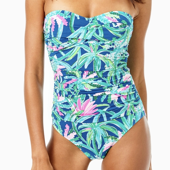 {Lilly Pulitzer} Brand New Flamenco One Piece - Picture 2 of 8